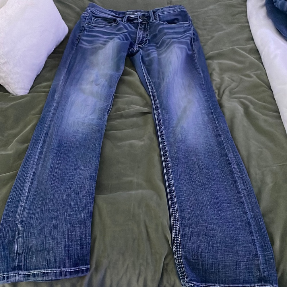 Men’s Buckle Jeans